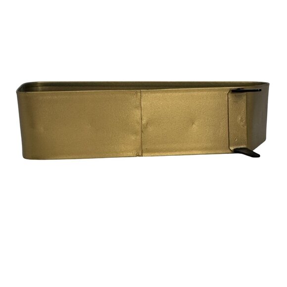 Retro Metal Desk Clock My Alone Time Is For Everyone's Safety Cracker Barrel 9" - Picture 8 of 14